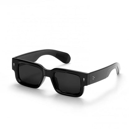 Black & Transparent Frames UV400 Protection Y2K Trendy Style for Summer Beach Travel & Streetwear
