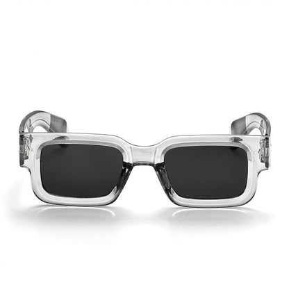 Black & Transparent Frames UV400 Protection Y2K Trendy Style for Summer Beach Travel & Streetwear