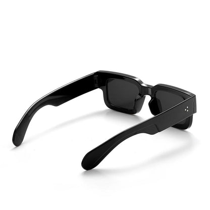 Black & Transparent Frames UV400 Protection Y2K Trendy Style for Summer Beach Travel & Streetwear